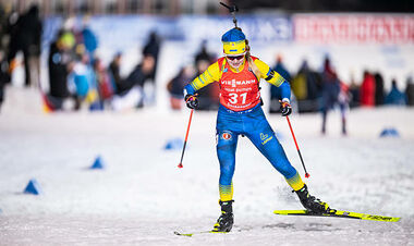 Українська біатлоністка повідомила про проблеми зі спиною