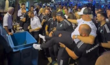 ВІДЕО. Топ-команда Ф1 розпрощалася з пілотом, відправивши його у смітник