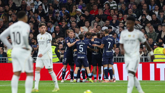 Реал опозорился на Сантьяго Бернабеу в матче с Сельтой и отпустил Барселону