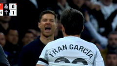 ВИДЕО. Хаби Алонсо выкрикнул нецензурную фразу игроку Реала после красной