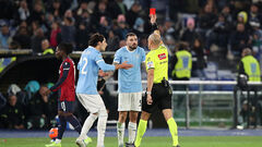 ВИДЕО. Две желтые и удаление за секунду: как Лацио и Болонья вничью сыграли