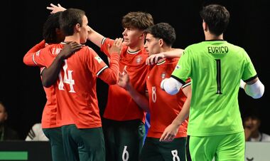 Ukraine has lost Portugal at the European U-19 Championships from Futsal