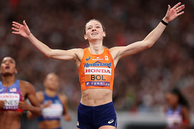 Рекорд сезону. Фемке Бол виграла ЧС-2025 у бігу на 400 м із бар'єрами