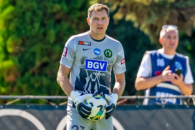 ФОТО. Голкіпер Євген Волинець провів 50-й сухий матч в УПЛ