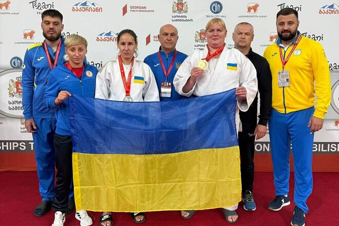 Украинские спортсмены собрали полный комплект наград на ЧЕ по пара-дзюдо