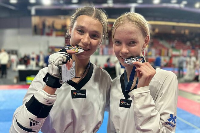 Юні українські тхеквондисти вибороли 15 медалей у Варшаві