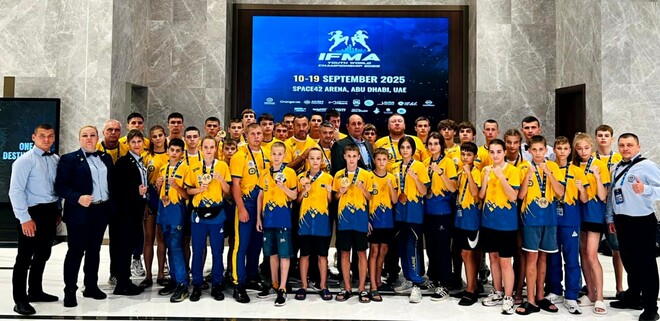 На юниорском ЧМ по муай-тай украинские спортсмены завоевали 19 медалей