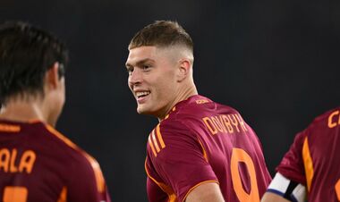 Волк вернулся. Довбик частично тренировался с основной группой Ромы