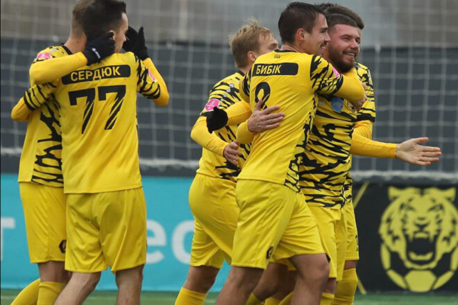 В перенесенном матче 16-го тура Первой лиги Чернигов разгромил Пробой