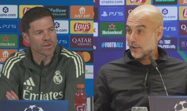 ВИДЕО. Алонсо и Гвардиола перед матчем Реал – Ман Сити в ЛЧ