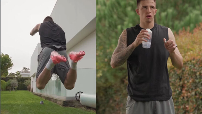 ВИДЕО. Вратарь сборной Украины показал свою тренировку. Впечатляет