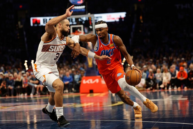 НБА Кап: Оклахома не помітила Фінікс, а Сан-Антоніо розібрався з Лейкерс