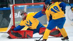 ЧМ по хоккею U-20. Сборная Украины проиграла в нервном матче