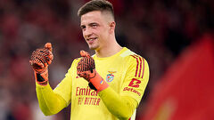 Трубін зіграв 50 матчів без пропущених м'ячів за Бенфіку