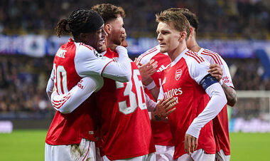 Перемога Арсенала над Брюгге продовжила ряд цікавих серій «канонірів»