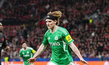 Энтони Гордон повторил достижение Алана Ширера за Ньюкасл Юнайтед в ЛЧ