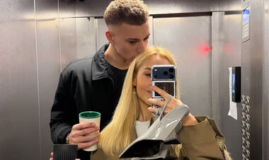 ФОТО. Романтика дня: Бражко поцілував Квіткову, і це потрапило в мережу