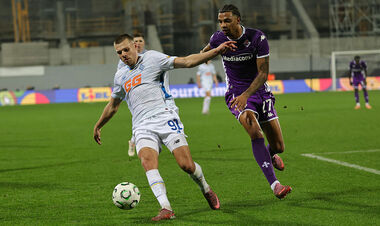 Не без шансов, но с очередным поражением. Динамо проиграло Фиорентине