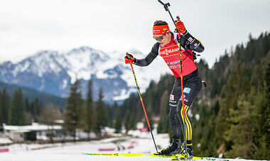 Німецький біатлоніст оновив власний рекорд в особистій гонці Кубка світу