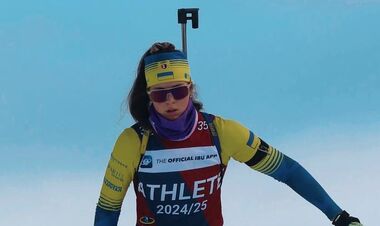 Стало відомо, чому українська біатлоністка не фінішувала в гонці