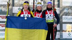 ФОТО. Впервые в сезоне: украинская биатлонистка поднялась на подиум