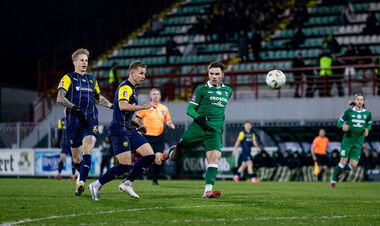 Год завершили камбэком. Металлист 1925 в Киеве обыграл Оболонь