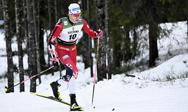 Лыжные гонки. Норвежский дуэт с победы стартовал на третьем этапе КМ
