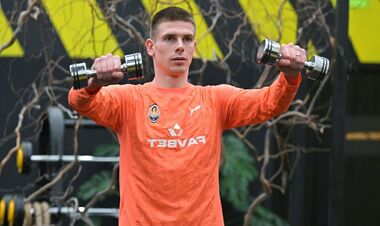 ФОТО. Шахтер вернулся в Украину и провел восстановительное занятие