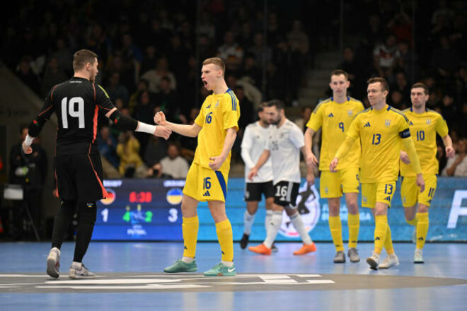 Сборная Украины по футзалу поднялась на одно место в рейтинге ФИФА