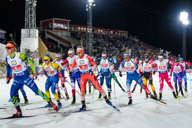 Стал известен состав сборной Украины на мужскую эстафету в Хохфильцене