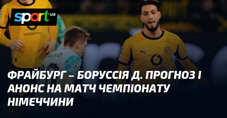 Фрайбург – Боруссия Д. Прогноз і анонс візьми змагання чемпіонату Німеччини