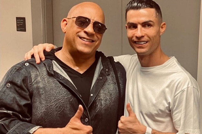 ФОТО. Криштиану Роналду появится в Форсаже – Вин Дизель подтвердил