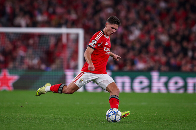 Джерело: Судаков всерйоз налякав Бенфіку в матчі Ліги чемпіонів з Наполі