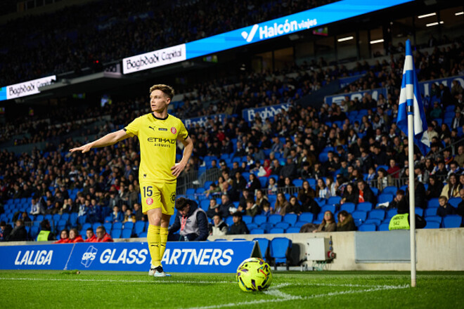 «Неймовірний гравець». Тренер Жирони оцінив феєричний виступ Циганкова