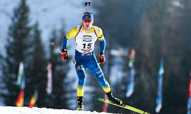 Лидер-спаситель. Пидручный поднял Украину на семь позиций в эстафете КМ