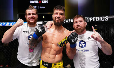 ВІДЕО. Реакція Амосова після перемоги в Лас-Вегасі і дебюту під егідою UFC