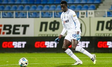 ВІДЕО. Сенегальський центрбек Динамо забив перший гол за київську команду