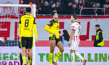 Вилучення Беллінгема. Боруссія Д, граючи в меншості, втратила перемогу