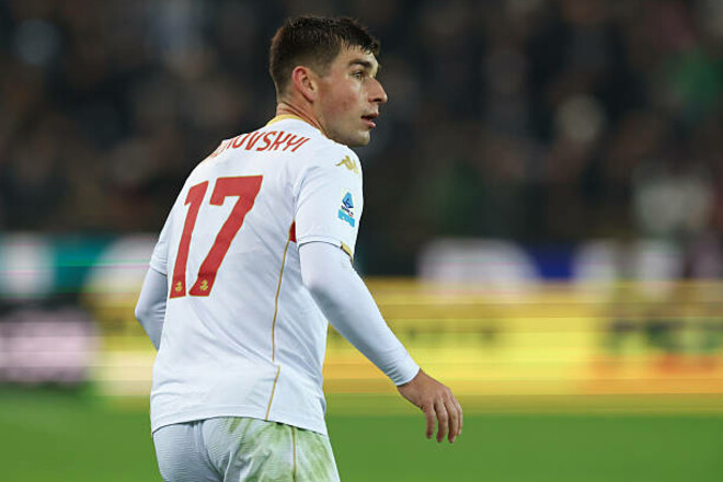 Стало известно, выйдет ли Малиновский в основе на матч против Интера