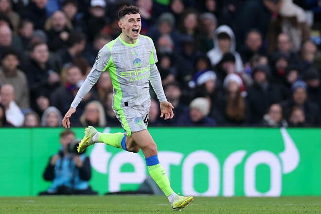 Феноменальна форма Філа Фодена. Англієць забив 6 голів в 4 матчах АПЛ