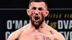 Мераб Двалишвили обратился к Амосову после зрелищной победы в UFC