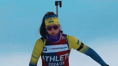 Еще одна награда. Украинка финишировала третьей на юниорском кубке IBU