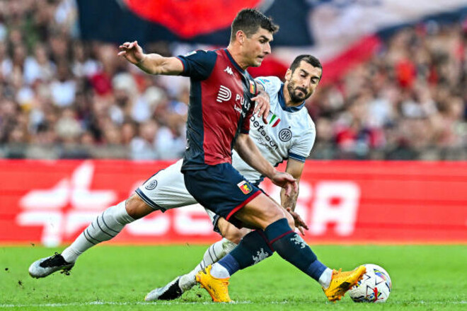 Интер минимально обыграл Дженоа. Малиновский отыграл весь матч