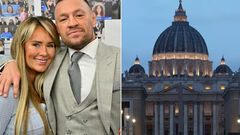 ФОТО. Конор Макгрегор женился. Секретная свадьба в Ватикане