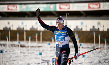 ВИДЕО. Привет фанаты: смешная реакция биатлониста на идеальную стрельбу