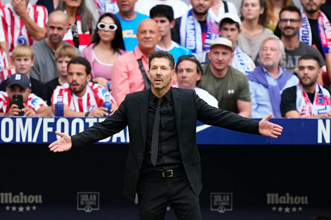 УЕФА дисквалифицировал тренера Атлетико Симеоне в Лиге чемпионов