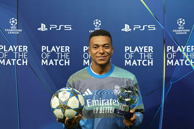 Килиан Мбаппе обогнал Андрея Шевченко по голам в Лиге чемпионов