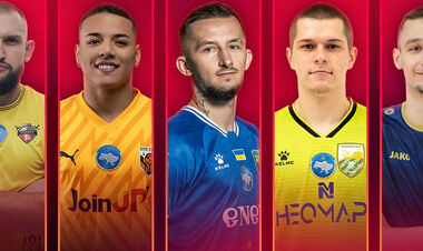 Обнародована символическая пятерка недели в чемпионате Украины