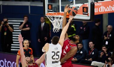 Евролига: Лэнь сыграл 10 минут, важные победы Панатинаикоса и Хапоэля