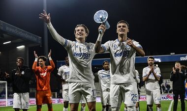 Таблица чемпионата Бельгии. Юнион снова потерял очки, Брюгге дышит в спину